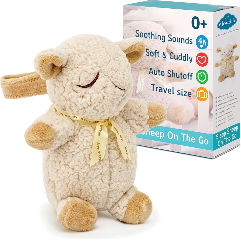 NIB Cloud b Sleep Sheep On the Go Infant Sound Machine